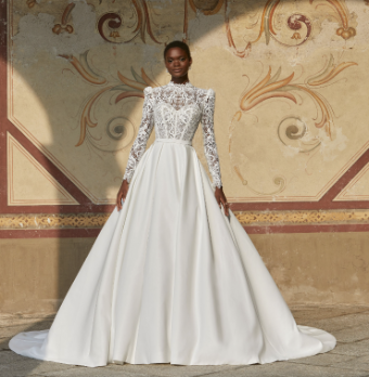 Demetrios Style #8193 #0 default Ivory/Sheer thumbnail
