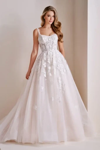 Enchanting by Mon Cheri Style #E404 #2 Ivory/Petal thumbnail