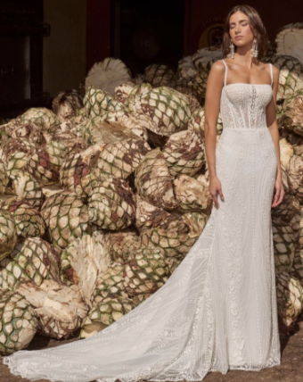 La Perle Style #Allie #0 default Ivory/Ivory with Skin Illusion Unlined Bodice thumbnail