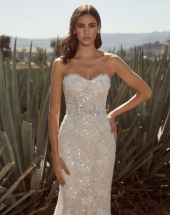 La Perle Style #Kim #1 Ivory/Light Nude with Skin Illusion (Unlined Bodice) thumbnail