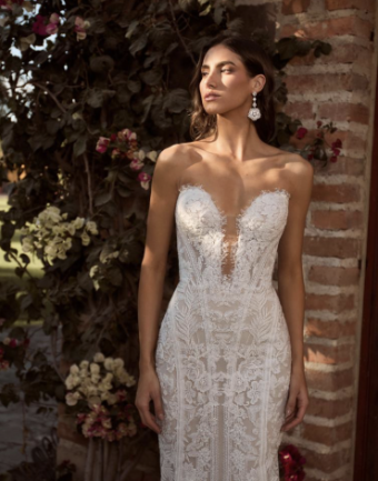 La Perle Style #Charisma #1 Ivory/Light Nude with Skin Illusion (Unlined Bodice) thumbnail