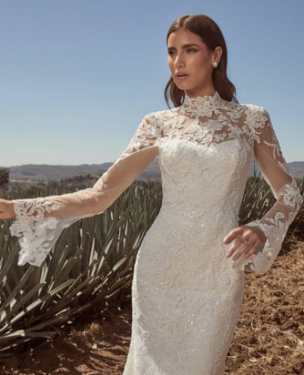 La Perle Style #Shaylynn #1 Ivory/Ivory with Skin Illusion Unlined Bodice thumbnail