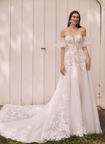 L'Amour by Calla Blanche Style #Taya #0 default Ivory/Light Nude with Skin Illusion (Unlined Bodice) thumbnail