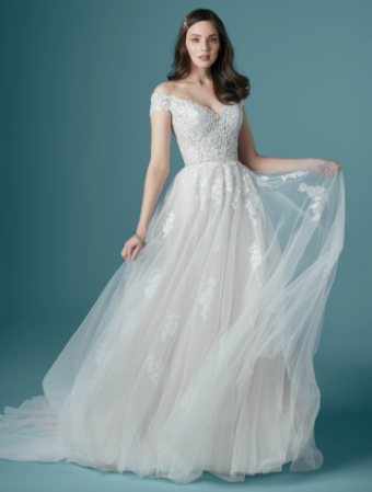Maggie Sottero Style #Natalie #0 default Ivory/Nude/Silver Accent thumbnail