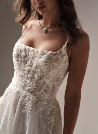 Maggie Sottero Style #Salvadora #1 Ivory/Silver Accent/Whisper Blush thumbnail
