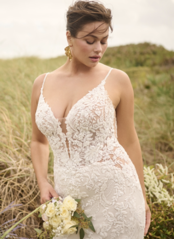 Maggie Sottero Style #Bianca #1 Ivory/Silver Accent/Soft Blush thumbnail