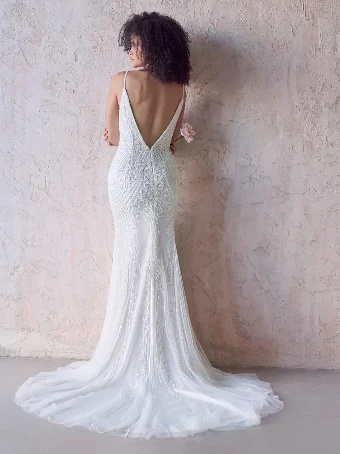 Maggie Sottero Style #AMBREAL #4 Ivory over Soft Pearl thumbnail