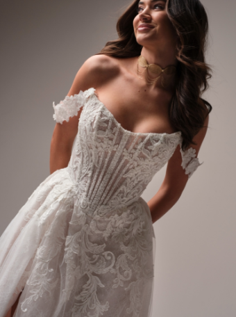 Sottero and Midgley Style #Parker #1 Ivory/Blush thumbnail