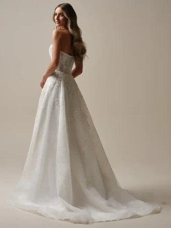Rebecca Ingram Style #Billie #4 Ivory/Silver Accent thumbnail