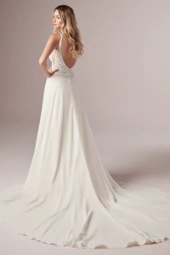 Rebecca Ingram Style #Peggy #1 Ivory/Champagne/Silver Accent thumbnail