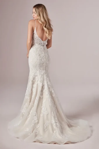 Rebecca Ingram Style #Adelaide #1 Ivory over Soft Blush thumbnail