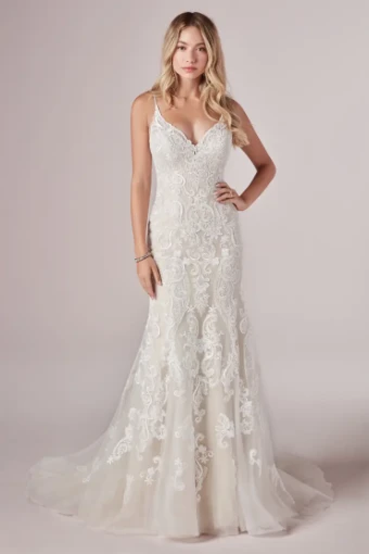 Rebecca Ingram Style #Adelaide #0 default Ivory over Soft Blush thumbnail