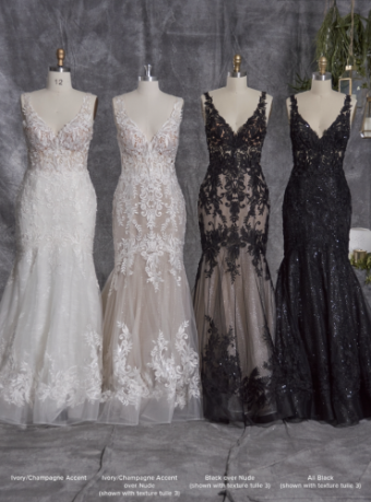 Sottero and Midgley Style #Zander Lane #2 default Black over Nude thumbnail