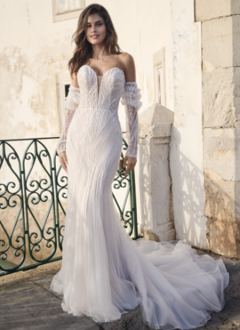 Sottero and Midgley Style #Positano #0 default Ivory/Silver Accent/Blush thumbnail