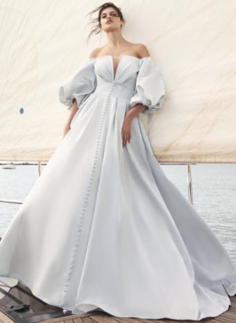 Sottero and Midgley Style #Juniper #0 default French Blue thumbnail