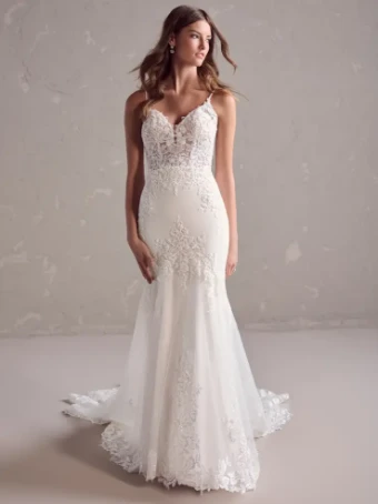 Sottero and Midgley Style #Faylin #2 Ivory over Soft Pearl thumbnail