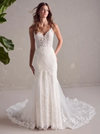 Sottero and Midgley Style #Faylin #0 default Ivory over Soft Pearl thumbnail