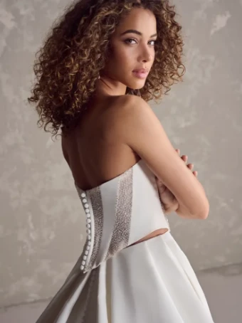 Sottero and Midgley Style #Carter #4 default Ivory (gown with Natural Illusion) thumbnail