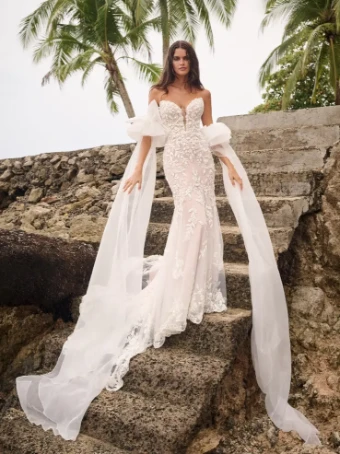 Sottero and Midgley Style #TANICA #2 Ivory/Silver Accent/Blush thumbnail