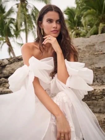 Sottero and Midgley Style #TANICA #3 Ivory/Silver Accent/Blush thumbnail
