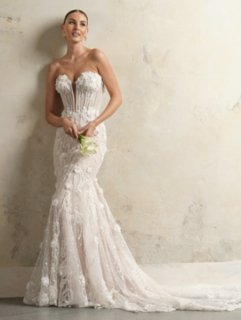 Sottero and Midgley Style #Athlone Lane #0 default Ivory/Silver Accent/Blush thumbnail