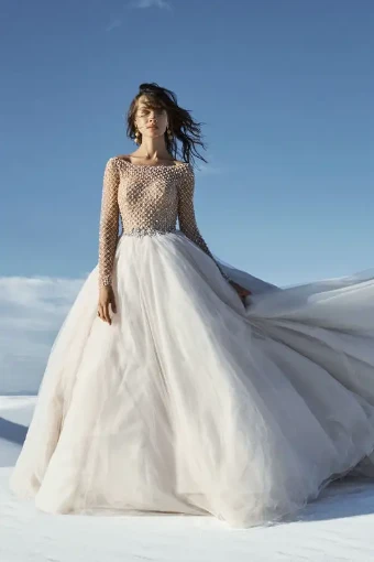 Sottero and Midgley Style #Fitzgerald #3 Nude/Blush/Rose Gold thumbnail