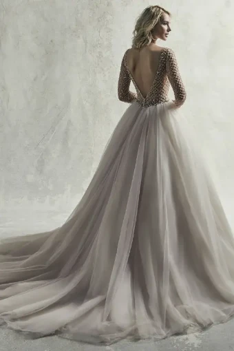 Sottero and Midgley Style #Fitzgerald #1 Nude/Blush/Rose Gold thumbnail