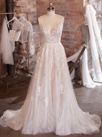 Sottero and Midgley Style #Laramie #0 default Ivory/Pewter Accent/Nude thumbnail