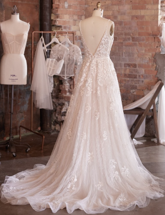 Sottero and Midgley Style #Laramie #2 default Ivory/Pewter Accent/Nude thumbnail