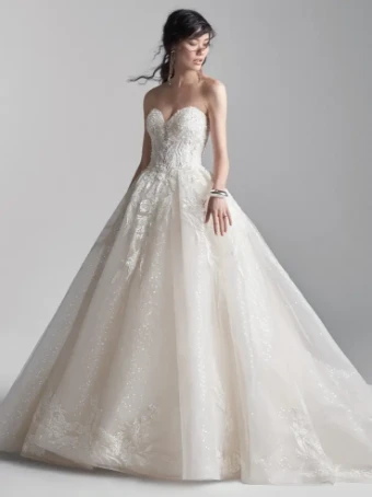 Sottero and Midgley Style #Troy #0 default Antique Ivory (pictured) thumbnail