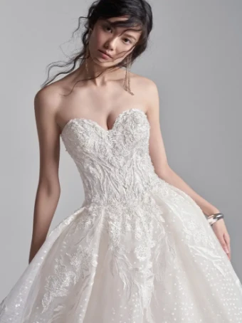 Sottero and Midgley Style #Troy #1 Antique Ivory (pictured) thumbnail