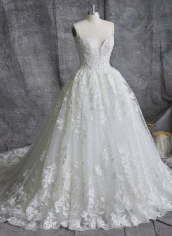 Sottero and Midgley Style #Wheeler #0 default All Ivory (gown with Ivory Illusion) thumbnail