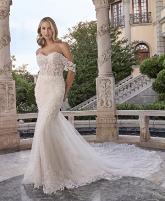 Casablanca Bridal Style #Kitty #0 default Champagne/Nude/Ivory/Silver thumbnail