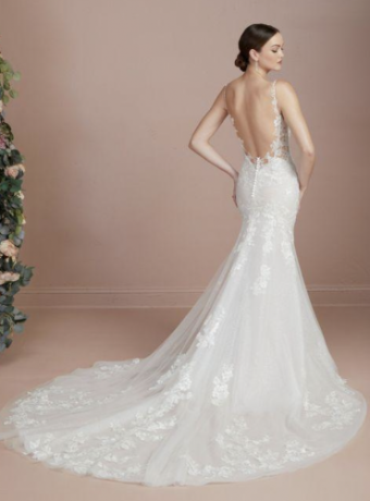 Christina Wu Brides Style #18387 #1 default Ivory/French Lilac/Nude thumbnail