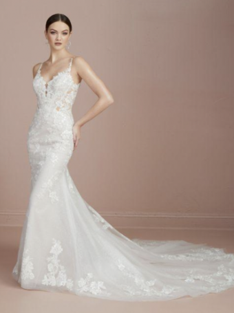 Christina Wu Brides Style #18387 #0 default Ivory/French Lilac/Nude thumbnail