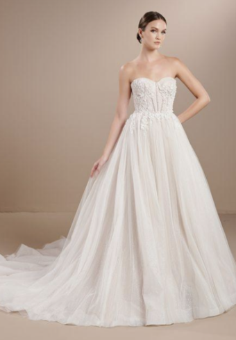 Christina Wu Brides Style #15877 #0 default Ivory/French Lilac thumbnail