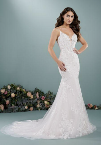 Christina Wu Brides Style #18412 #0 default Ivory/French Lilac thumbnail