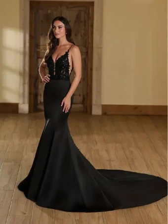 Christina Wu Brides Style #19364 #0 default Black/Nude thumbnail