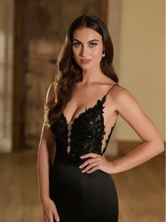 Christina Wu Brides Style #19364 #1 Black/Nude thumbnail