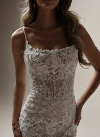 Sottero and Midgley Style #Lina - 25SS297A01 - Sottero & Midgley #1 Ivory/Nude/Natural Illusion thumbnail