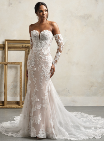 Sottero and Midgley Style #Nyjah - 24SS833A01 - Sottero & Midgley #0 default Ivory/Soft Blush thumbnail