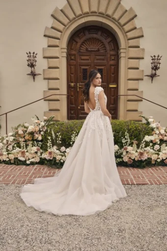 Casablanca Bridal Style #Mirabelle #1 default Light Nude/Ivory/Silver thumbnail