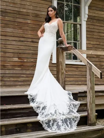 Christina Wu Brides Style #18424 #0 default Ivory/Light Rum Pink thumbnail