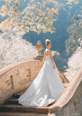 Disney Fairytale Weddings Platinum Collection Style #Cinderella - D373 - Allure Disney #1 Platinum/Ivory/Champagne thumbnail