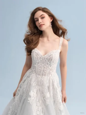 Disney Fairytale Weddings Platinum Collection Style #Cinderella - D373 - Allure Disney #4 Platinum/Ivory/Champagne thumbnail