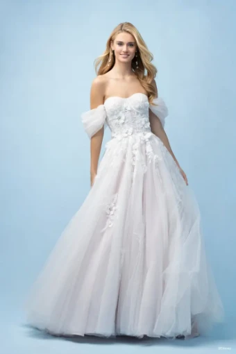 Disney Fairytale Weddings Platinum Collection Style #Rapunzel - D436 - Allure Disney #0 default Lavender/Ivory/Silver thumbnail