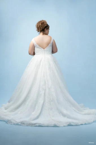 Disney Fairytale Weddings Platinum Collection Style #Cinderella - D443 - Allure Disney #1 default Platinum/Ivory thumbnail