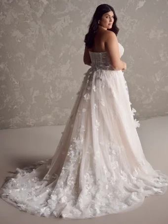 Maggie Sottero Style #Laila - 24MS223A01 - Maggie Sottero #1 Ivory over Soft Blush (gown with Natural Illusion) thumbnail