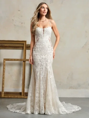 Maggie Sottero Style #Admina - 24MZ767A01 - Maggie Sottero #0 default All Ivory (gown with Ivory Illusion) thumbnail