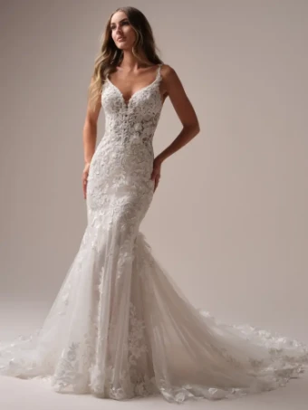Maggie Sottero Style #Sonoma - 25MS902B01 - Maggie Sottero *SPECIAL DESIGN* #2 Ivory over Blush (gown with Ivory Illusion) thumbnail